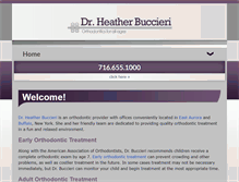 Tablet Screenshot of drheatherbuccieri.com